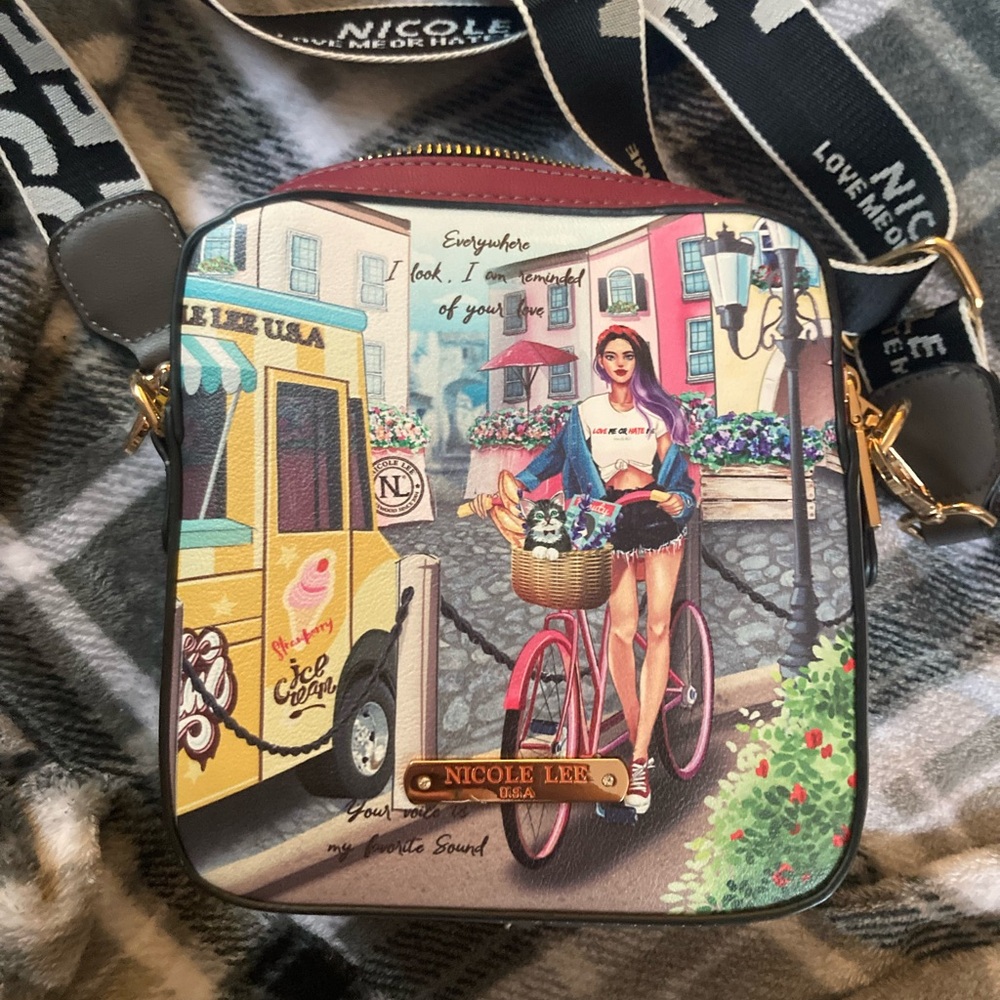 Nicole Lee purse and wallet matching set brand new never used